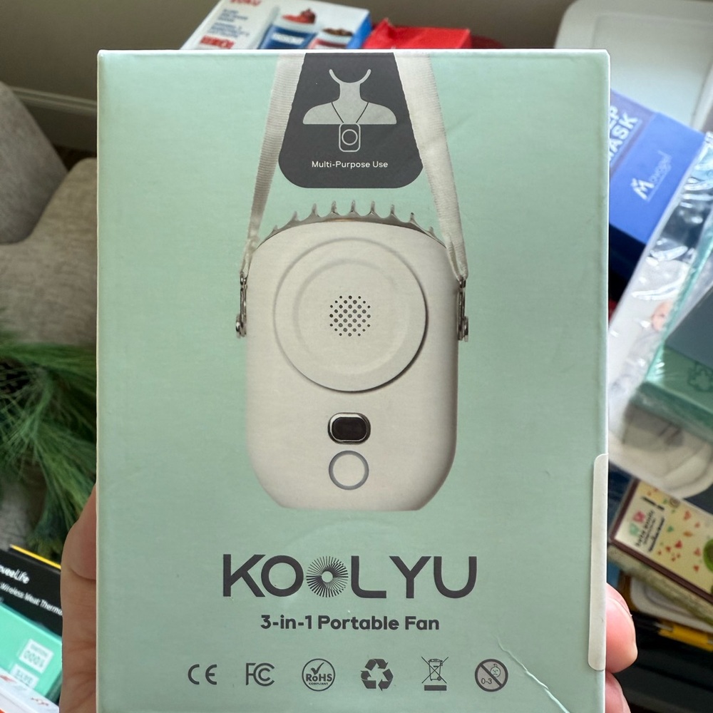 Koolyu 3-in-1 Portable Fan